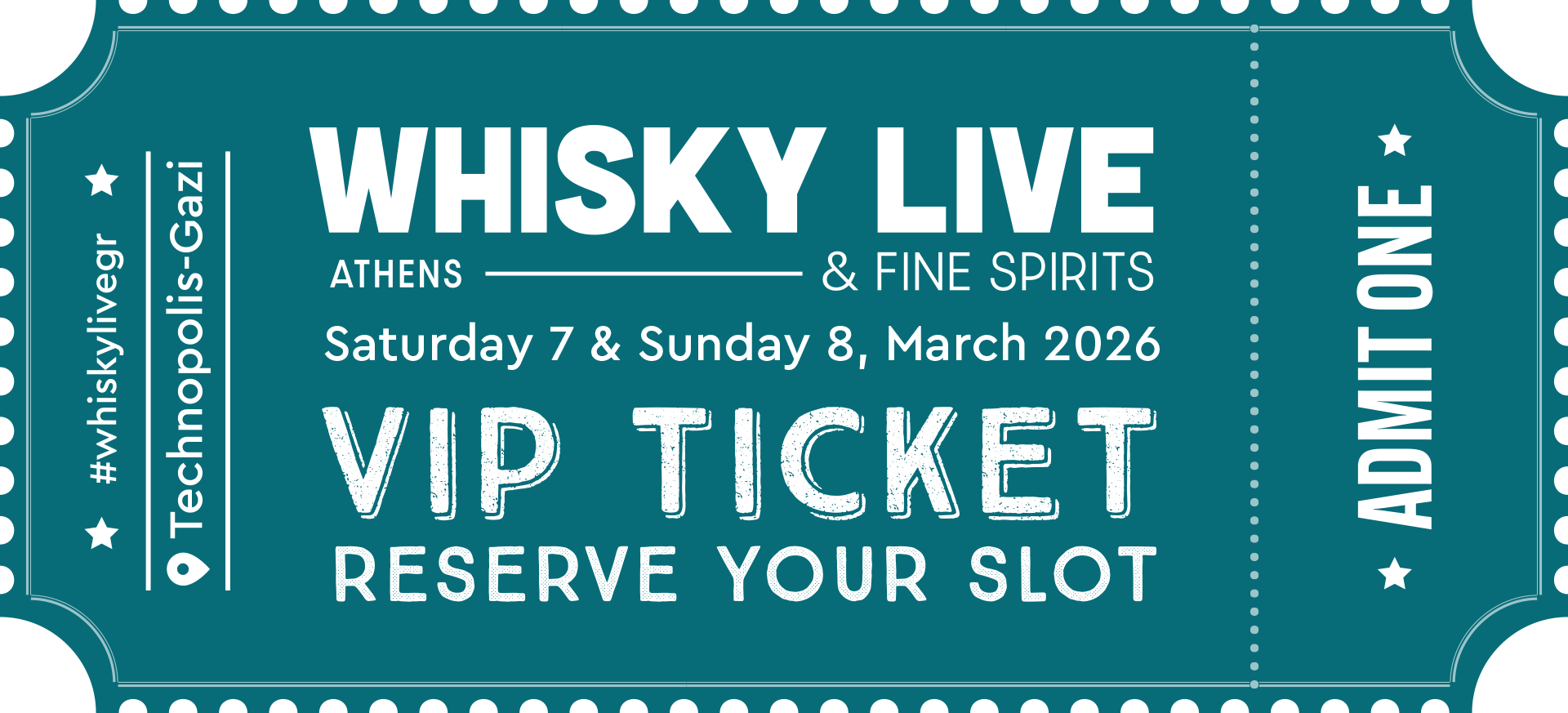Whisky Live Athens 2025 VIP ticket